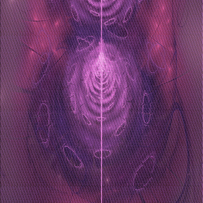 Patterned Orchid Purple Rug, pat1299pur