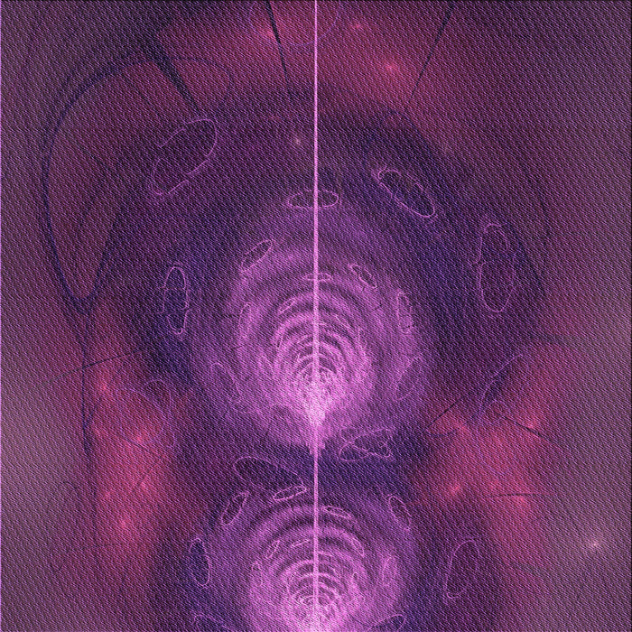 Round Machine Washable Transitional Orchid Purple Rug, wshpat1299pur