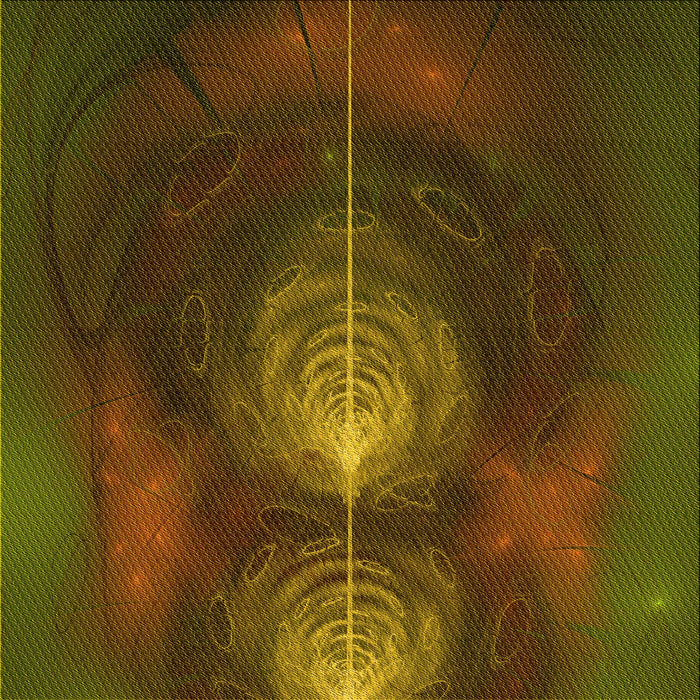 Round Machine Washable Transitional Dark Yellow Green Rug, wshpat1299yw