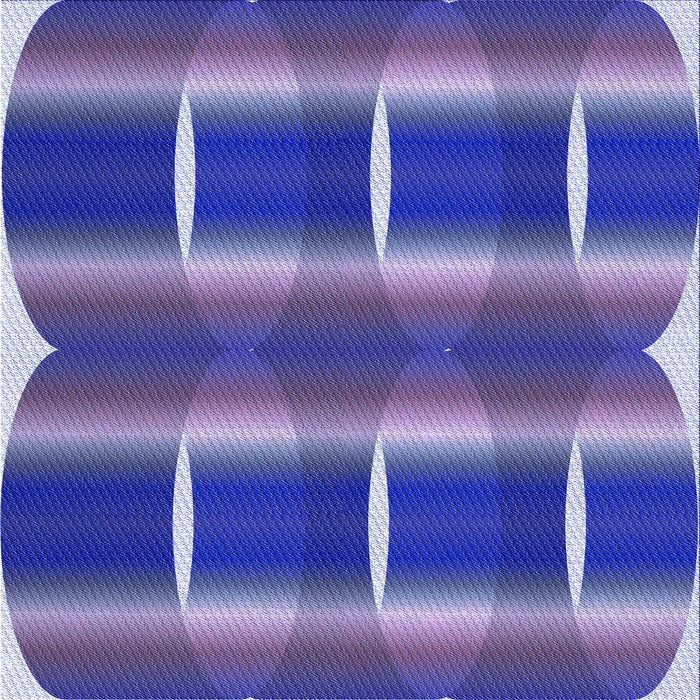 Round Patterned Purple Rug, pat13blu