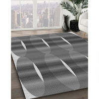 Patterned Gray Rug, pat13gry