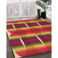 Patterned Red Rug, pat13org