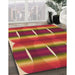 Machine Washable Transitional Red Rug in a Family Room, wshpat13org