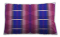 Patterned Rectangular Medium Orchid Purple Lumbar Throw Pillow, 13 inch by 19 inch, lbpat13pur