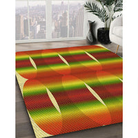 Patterned Red Rug, pat13yw