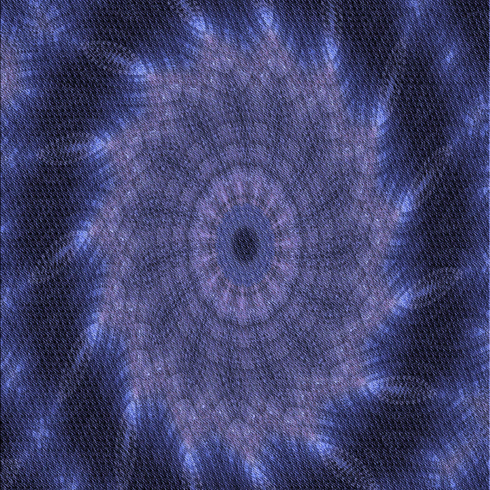 Patterned Royal Blue Rug, pat130blu