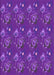 Patterned Jasmine Purple Rug, pat1300pur