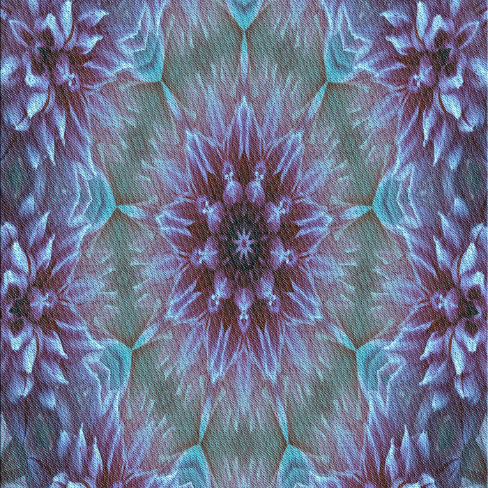 Machine Washable Transitional Purple Rug, wshpat1301lblu