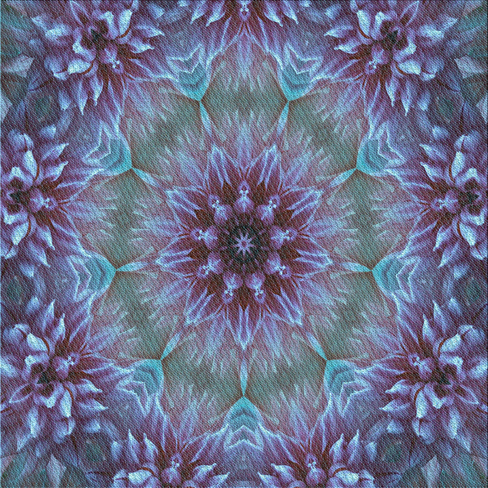 Round Machine Washable Transitional Purple Rug, wshpat1301lblu