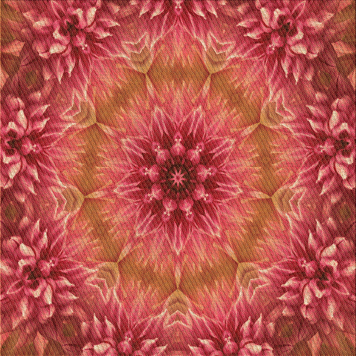 Round Machine Washable Transitional Bright Orange Rug, wshpat1301org