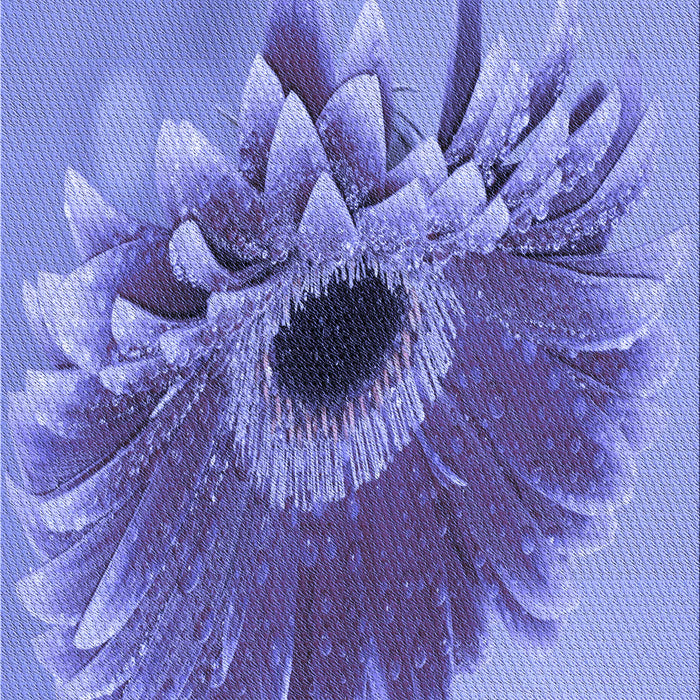 Patterned Slate Blue Rug, pat1303blu