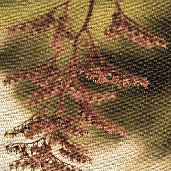 Patterned Dark Bronze Brown Rug, pat1304brn