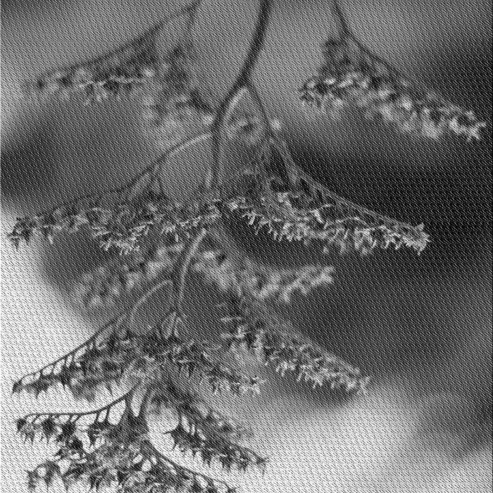 Patterned Dark Gray Rug, pat1304gry