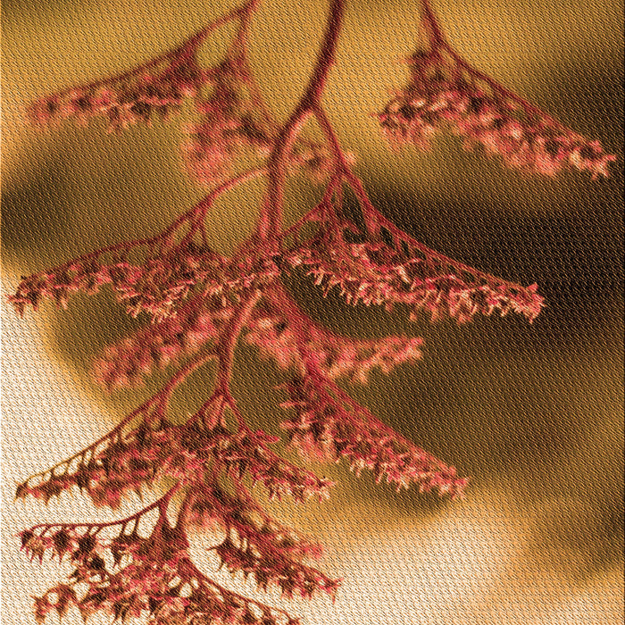 Patterned Orange Rug, pat1304org