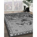 Machine Washable Transitional Dark Gray Rug in a Family Room, wshpat1306gry