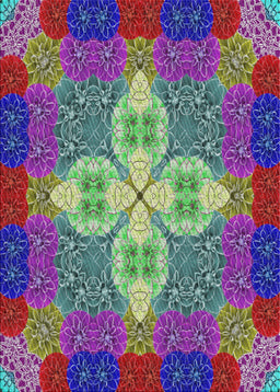 Machine Washable Transitional Dark Sea Green Rug, wshpat1309