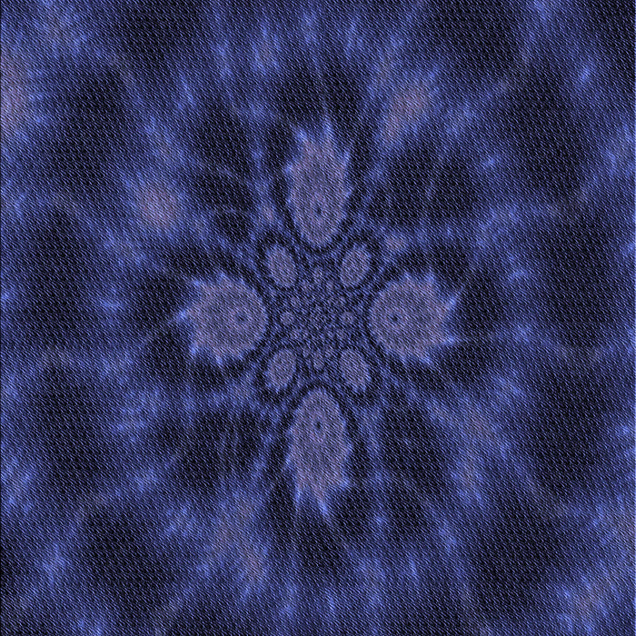 Patterned Night Blue Rug, pat131blu