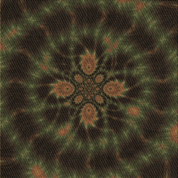 Round Machine Washable Transitional Midnight Gray Rug, wshpat131brn