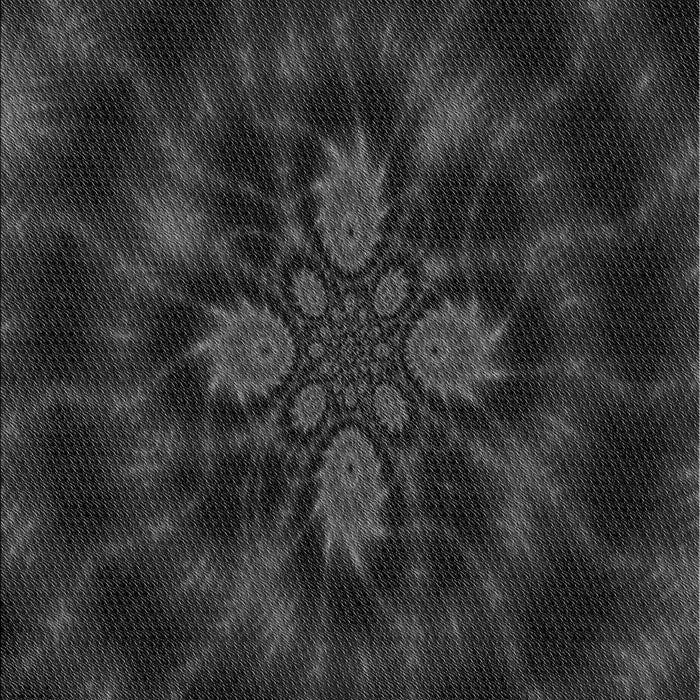 Patterned Midnight Gray Rug, pat131gry