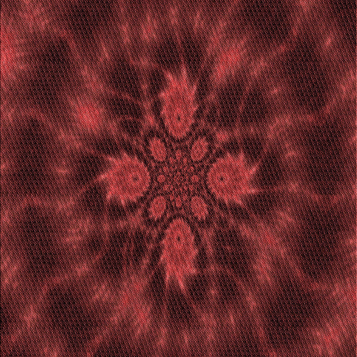 Patterned Red Rug, pat131rd