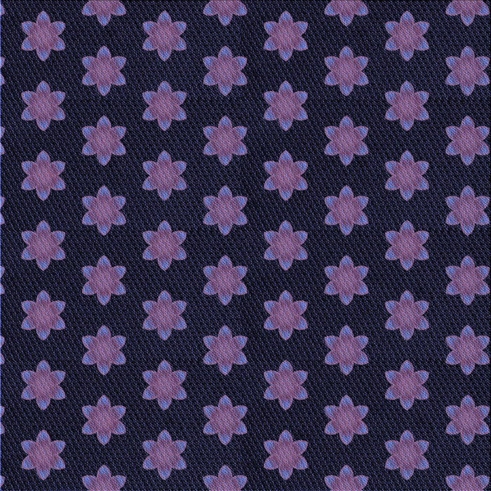 Round Machine Washable Transitional Deep Periwinkle Purple Rug, wshpat1310blu