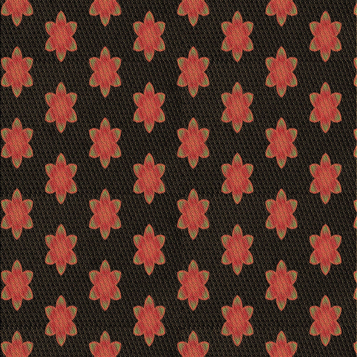 Machine Washable Transitional Night Red Rug, wshpat1310brn