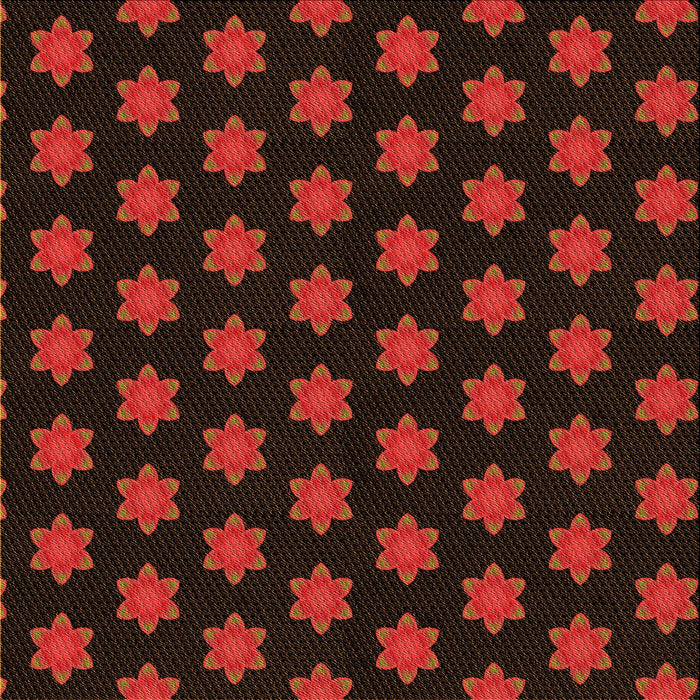 Round Patterned Red Brown Rug, pat1310org