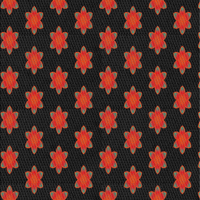 Patterned Red Novelty Rug, pat1310