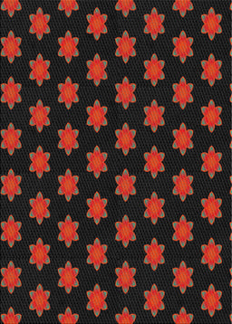 Machine Washable Transitional Night Red Rug, wshpat1310