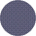 Square Patterned Night Blue Rug, pat1311blu