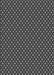 Patterned Midnight Gray Rug, pat1311gry