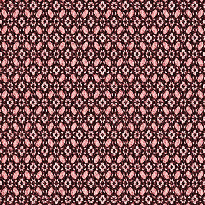 Patterned Chocolate Brown Rug, pat1311rd