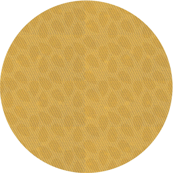 Square Patterned Deep Yellow Rug, pat1312org