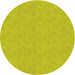 Square Machine Washable Transitional Yellow Rug in a Living Room, wshpat1312yw