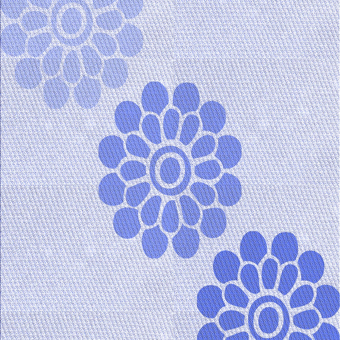 Machine Washable Transitional Lavender Blue Rug, wshpat1313blu