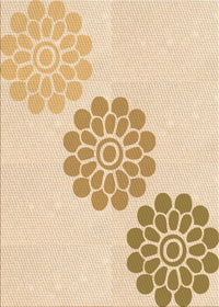 Machine Washable Transitional Yellow Rug, wshpat1313org