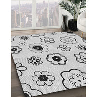 Patterned Gray Rug, pat1314gry