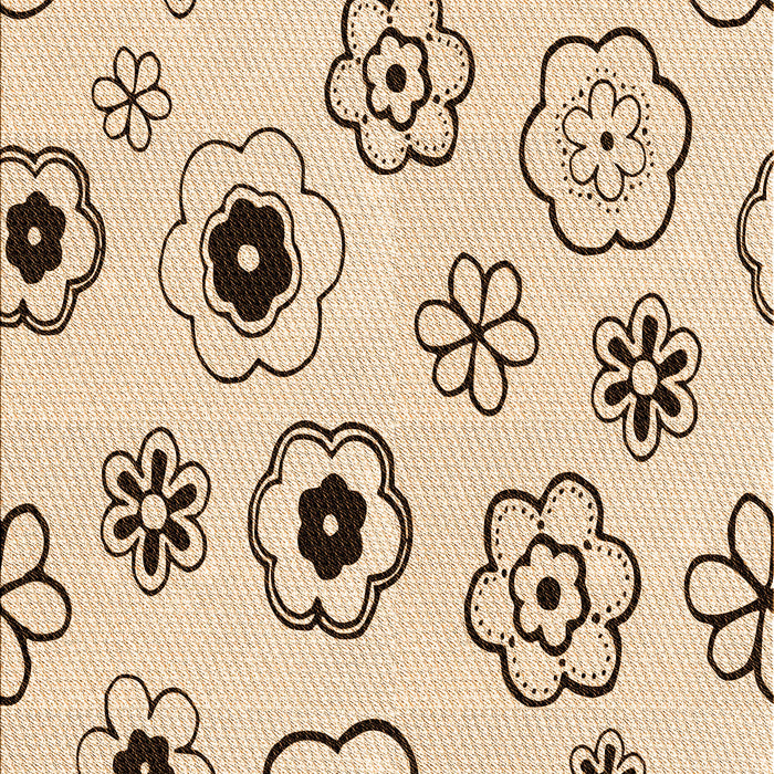 Patterned Copper Brown Rug, pat1314org