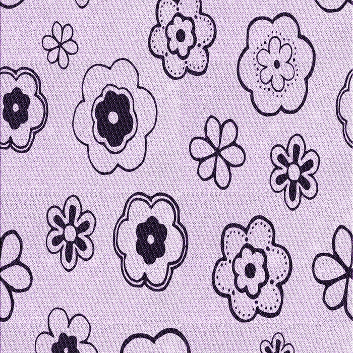 Patterned Lilac Purple Rug, pat1314pur