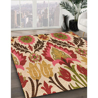 Patterned Red Rug, pat1315org