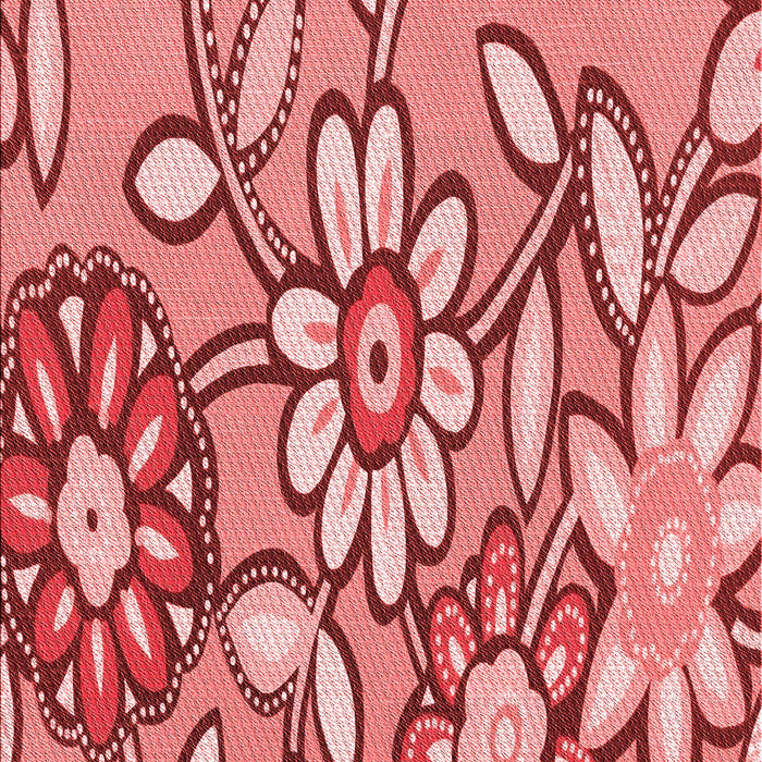 Machine Washable Transitional Light Coral Pink Rug, wshpat1316rd