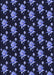 Patterned Night Blue Rug, pat1317blu