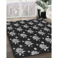 Patterned Gray Rug, pat1317gry