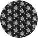 Square Patterned Gray Rug, pat1317gry