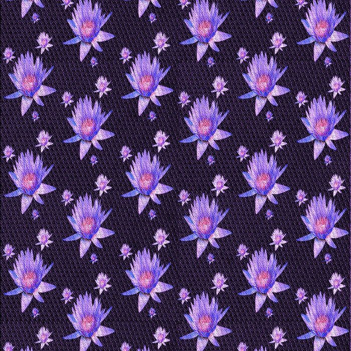 Patterned Deep Purple Rug, pat1317pur