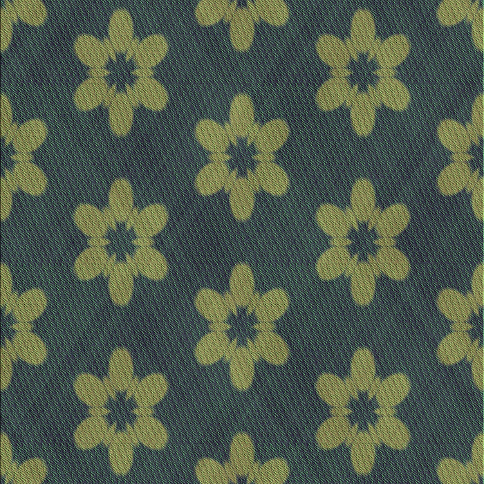 Machine Washable Transitional Olive Green Rug, wshpat1318grn