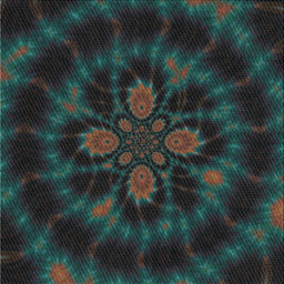 Square Patterned Black Novelty Rug, pat131