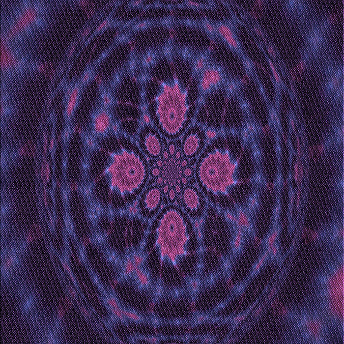 Patterned Deep Purple Rug, pat132pur