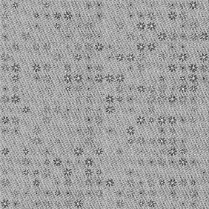 Round Patterned Gray Rug, pat1320gry