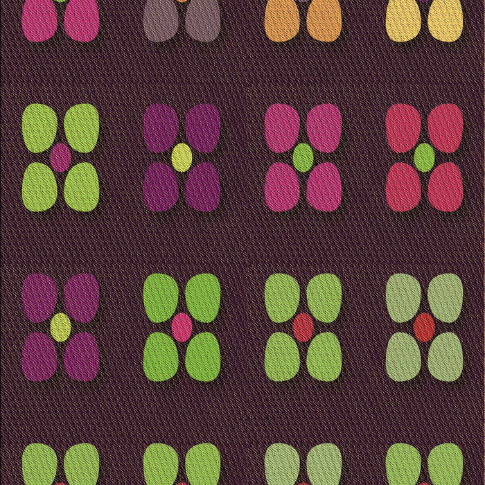 Patterned Brown Rug, pat1321brn